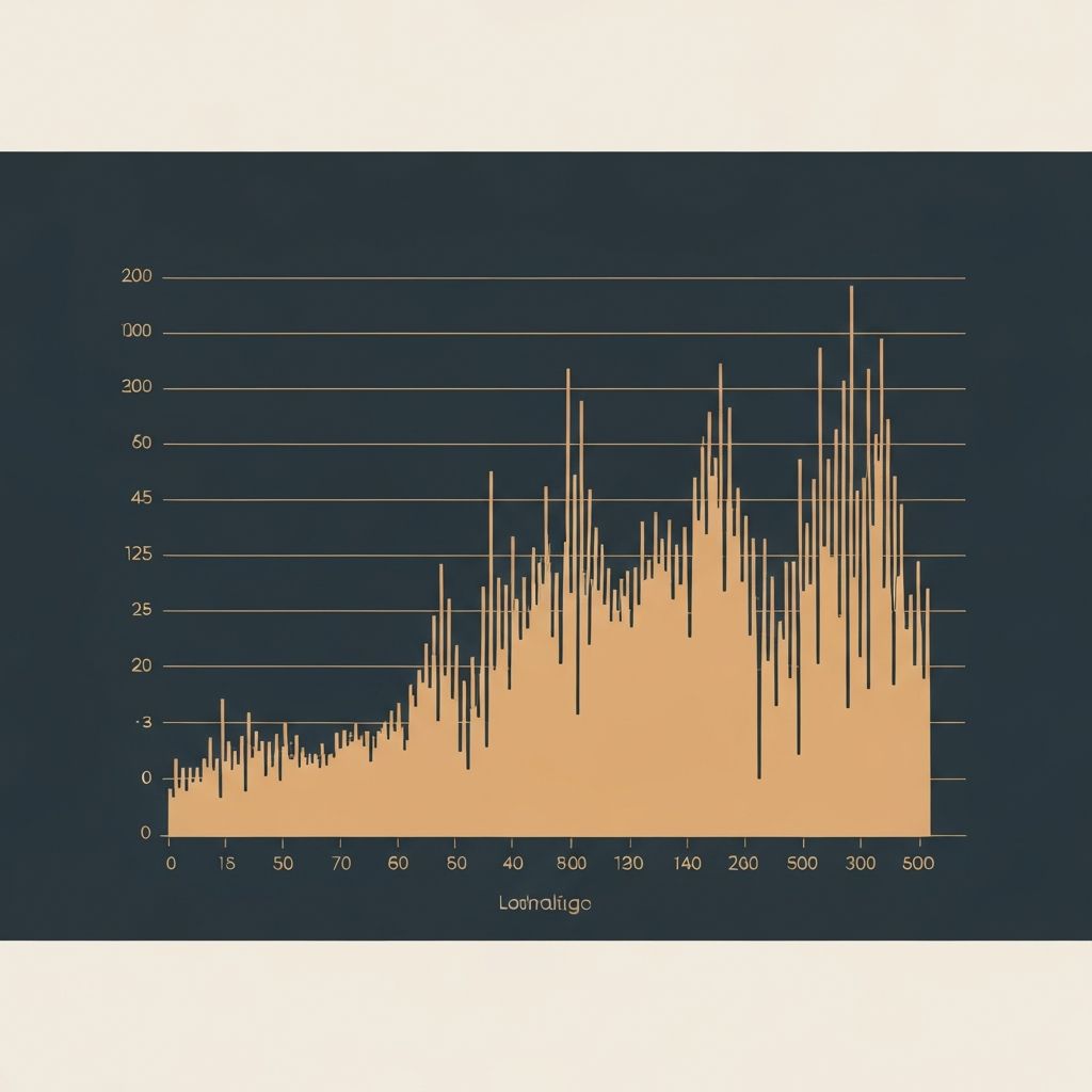 Abstract line graph visualization
